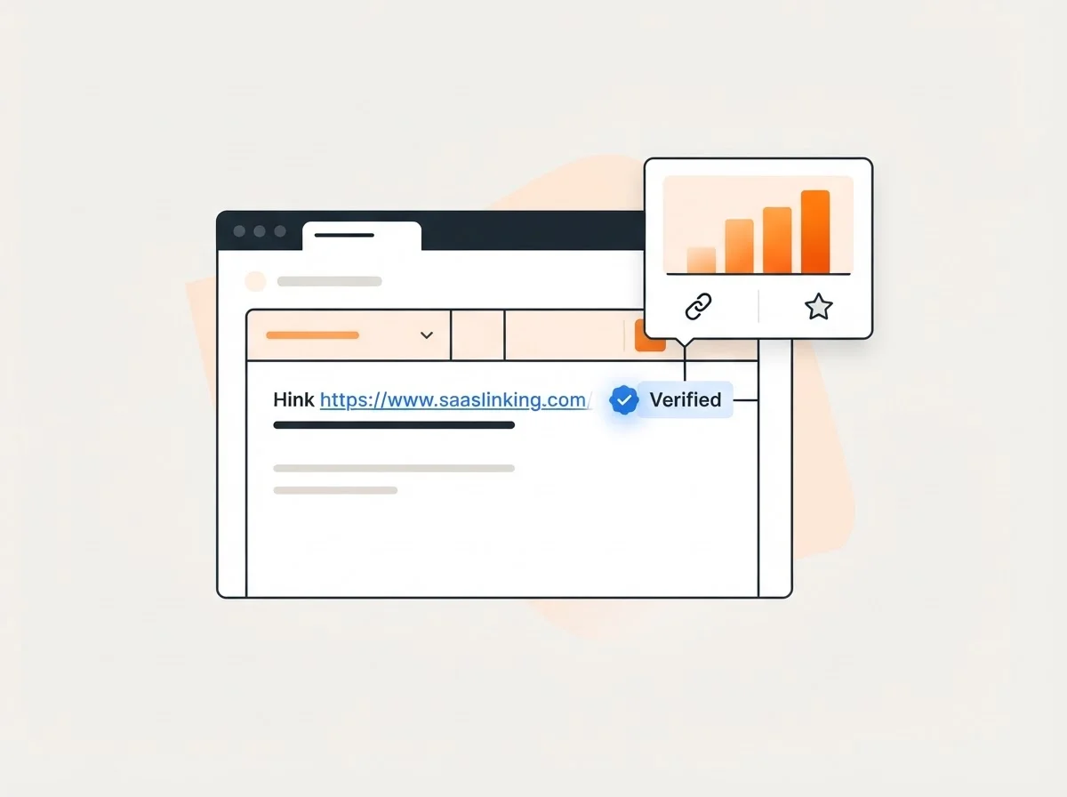 Blogged internal linking tool interface.