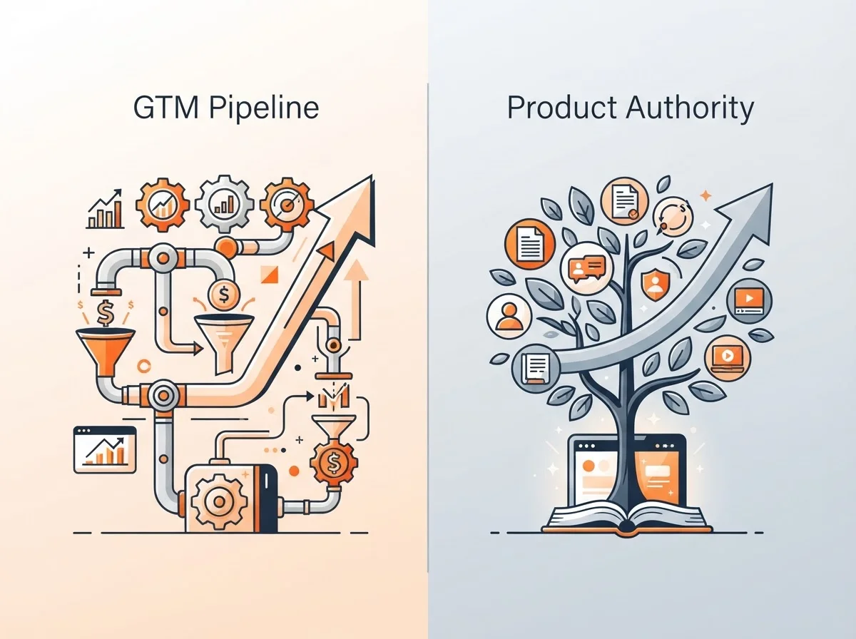 Comparison of GTM automation versus product-led content strategies