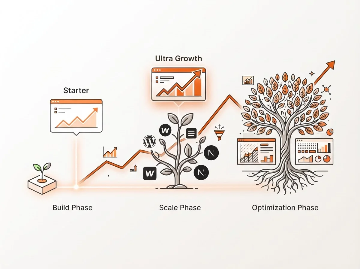 Pricing tiers for Blogged autonomous SEO platform.