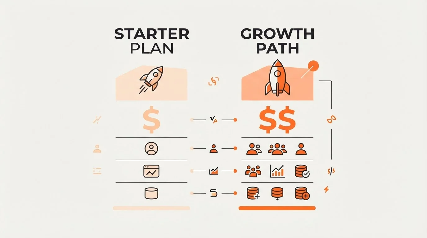Pricing comparison between On Page and Blogged for SaaS teams